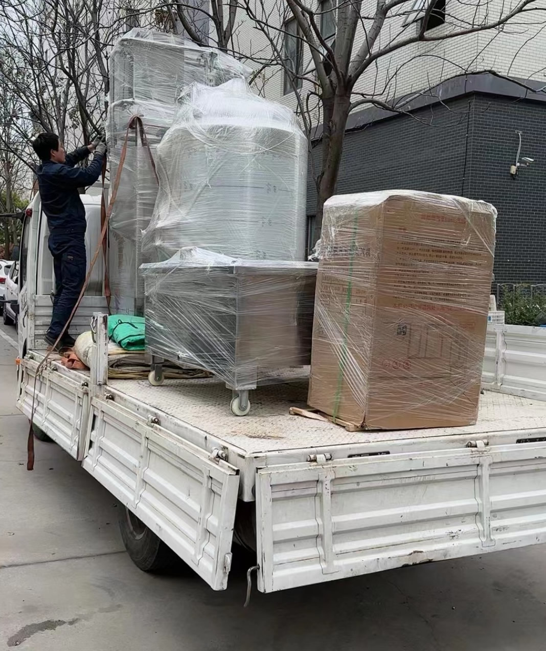 湖北荆门钟祥市段总购买的一套KK体育·(中国)在线登录设备已打包发货！
